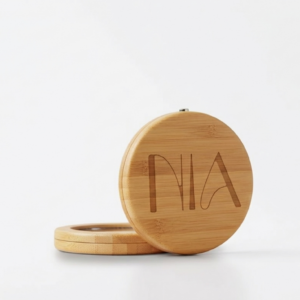 miroir en bambou personnalisable
