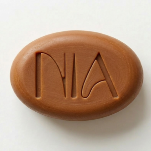 savon solide de noel marron