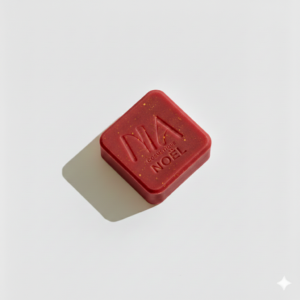 shampoing solide rouge
