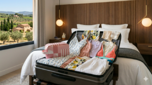 valise chambre d'hotel